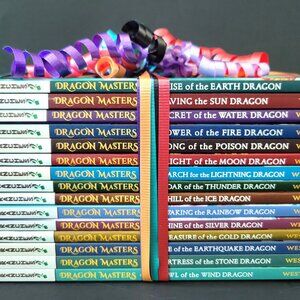 LOT OF 15 DRAGON MASTERS BRANCHES PAPERBACK KIDS BOYS BOOKS #1-20 BY TRACEY WEST